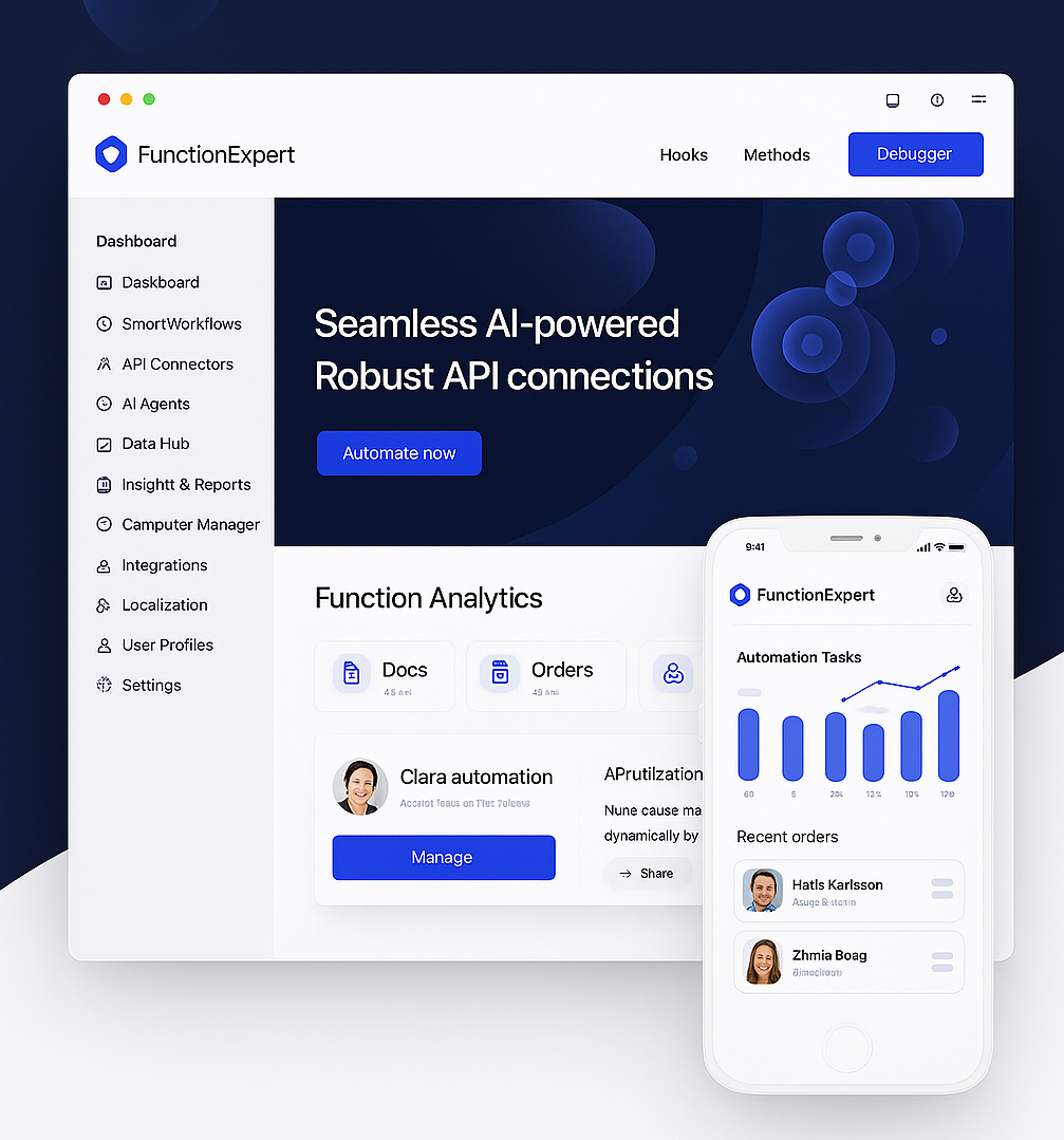 AI-Powered Business Platform Interface